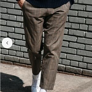 Wax London plaid Kurt trouser